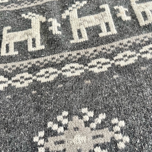 Nordic vintage sweater blend of lamb wool, cashmere and silk - Picture 3 of 5